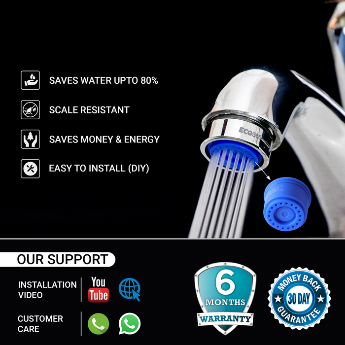 Shower Flow Tap Aerators 3 LPM- (Pack of 50) - ECO365