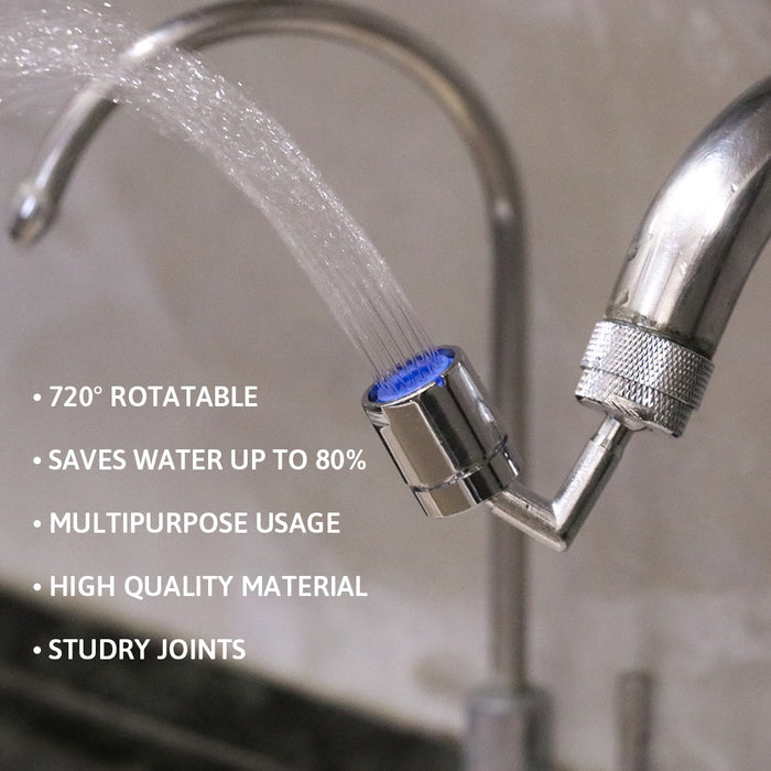 5D Yoga 720° Rotatable Shower flow 3LPM Aerator (Pack of 1)