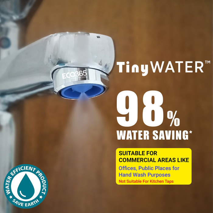 TinyWater Savers: 98% Less Water - ECO365