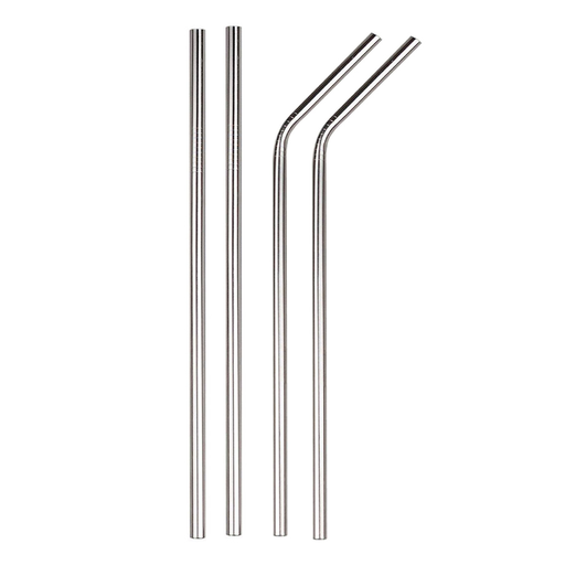 Stainless Steel Straw (2 Straight Straw+ 2 Bent Straw) - ECO365