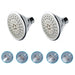 AirOxy Water Saving Shower Head 5 Flow in 1- Pack of 2 - ECO365