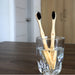 BAMBOO CHARCOAL TOOTHBRUSH - ECO FRIENDLY GIFT- HANDMADE - NATURAL DENTAL CARE PACK OF 2 - ECO365