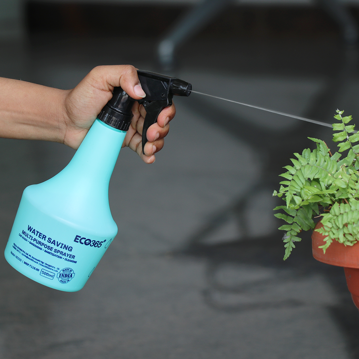 Jet Sprey Trigger Trigger Sprayers with Mist & Pressure Jet Flow (500ml, Pack of 5) — ECO365