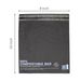 Tamper Proof Compostable Courier Bags With Sealking(8"x 8"+2")- [Pack of 200] - ECO365